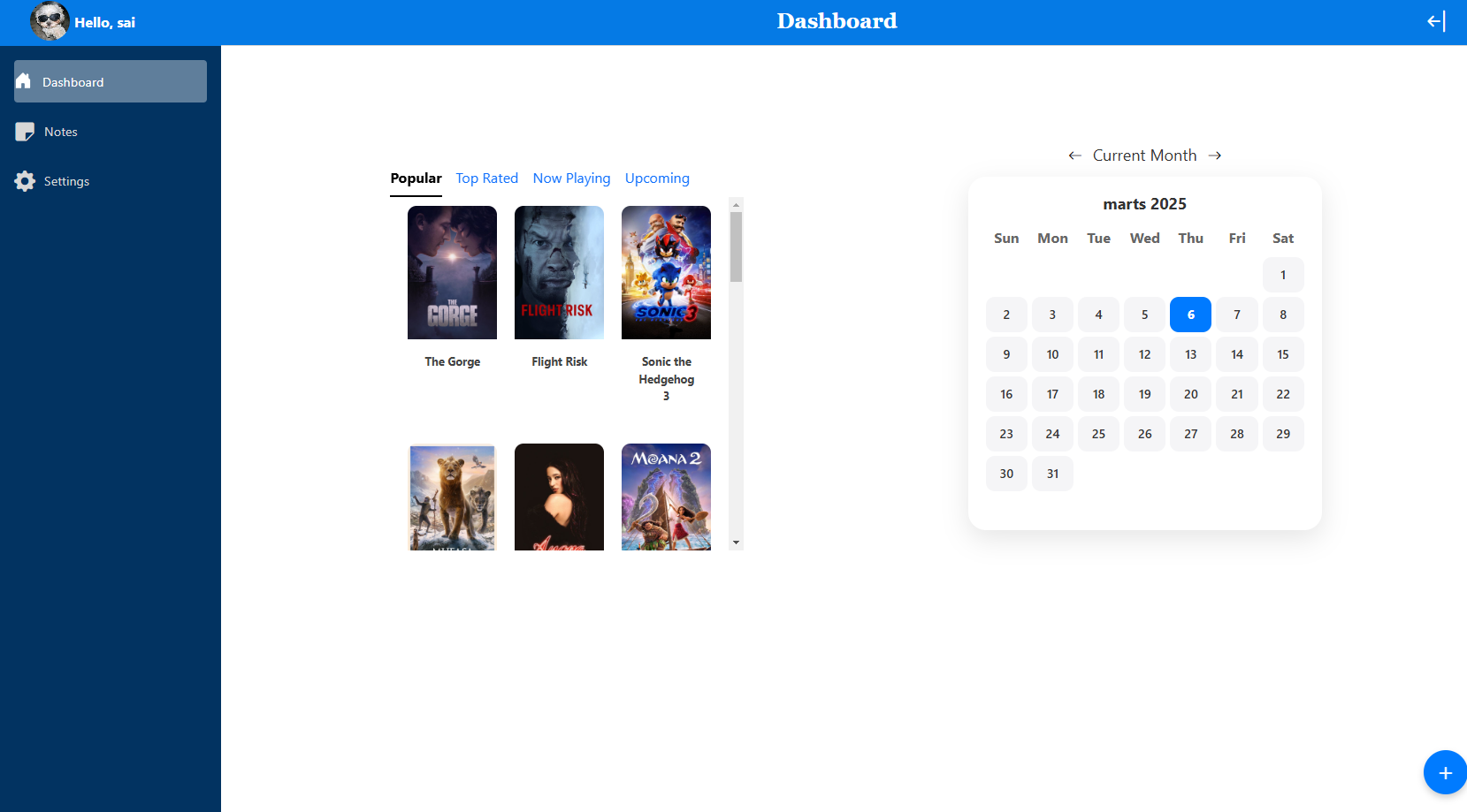 Dashboard